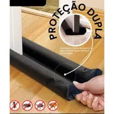 Kit 2 Veda Porta Protetor Impermeável Duplo 80cm Proteção Residencial Insetos Sujeira Água