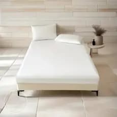 Kit Lençol Casal 3 Peças Jogo Roupa de Cama Virol Com Elástico Fronhas Confortável Macio