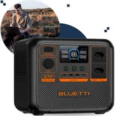 Estação Energia Solar Portátil Bluetti AC70P Gerador 1000 W / 864 Wh / 110V/220V