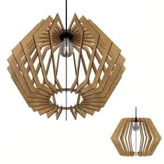 Luminária Lustre de Teto tipo Pendente Decoração - Completa Sala Quarto Cozinha
