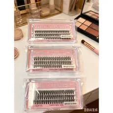 NewShow KIT 1/2Caixas Cílios Postiços 30P-0.07-D 6D MINK 30P - Tufos sem Nó