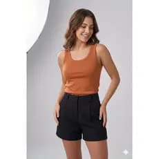 Kit 3 Regatas Alça Larga Casual Feminino Viscolycra Leve e Respirável