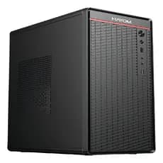 Gabinete Hayom GB1751 Preto Mini Tower Micro-ATX USB Compact