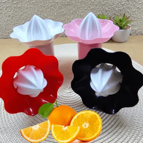 Espremedor Manual de laranja / limão - cores a escolha e variado