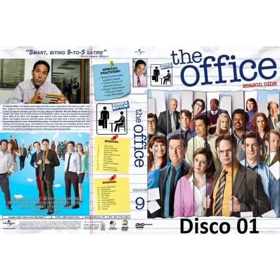 Dvd The Office - 9ª Temporada Completa - Legendado ou Dublado - 03 Discos