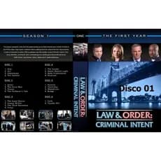 Dvd - Law & Order Criminal Intent  as 10 Temporadas  - Dublado