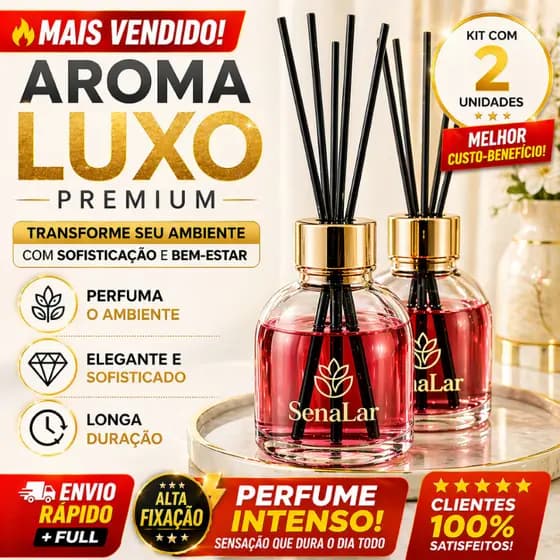 Aromatizador com Varetas Luxo Barato 250ml Perfume Ambiente  Bamboo Baunilha Chá Branco Lavanda