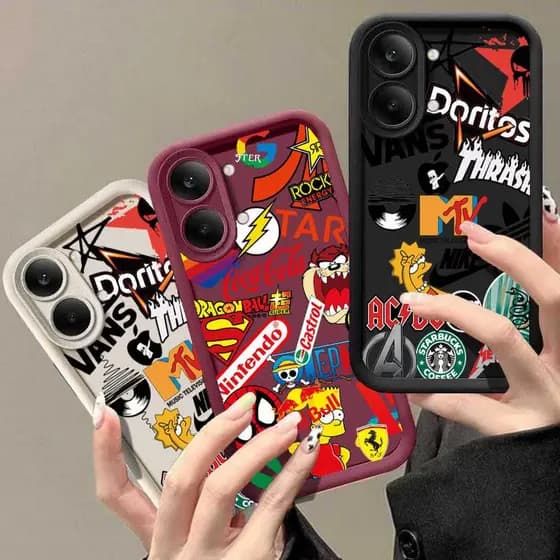 Adequado Para POCO X8 Pro Max Caso De Telefone X7 X6 Turbo Durável E anti Queda silicone Capa Protetora G01-G04
