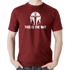 Camiseta The Mandalorian Unissex 100% Algodão Geek