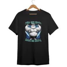 Camiseta Oversized Estou Em Bulking Streetwear Academia Unisex 100% Algodão Leve Confortável