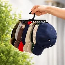 Cabide Organizador Bonés Chapéu Porta Boné Guarda Roupa Armário 10 Lugares
