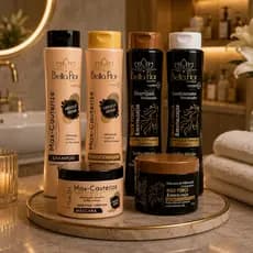 2Kits Capilar Cauterize e Max Forca 6 Produtos (2 Shampoos, 2 Condicionadores e 2 Mascaras) Profissionais - Bella Flor