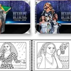 Livro de colorir BEYONCÉ 45 páginas