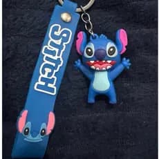 Chaveiro Stitch emborrachado, chaveiro infantil