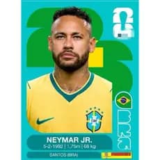 KIT Figurinha Extra NJR adesiva NEYMAR JR PERSONALIZADA