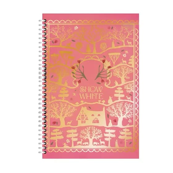 Caderno A Branca de Neve estilo Tilibra