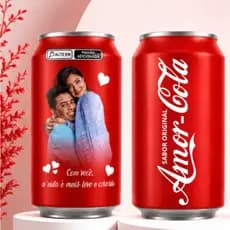 Coca cola Com Foto personalizada 350ml