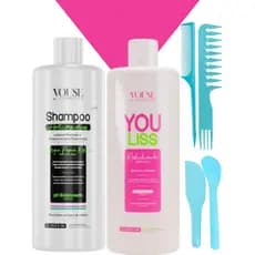 Progressiva You Liss Sem Formol Antifrizz Liso Profissional 1Litro