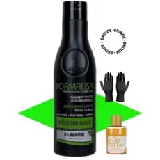 Escova Progressiva Máscara Redutora De Volume Formalisa 1000ml Alisamento Capilar