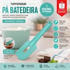 Tupperware Pá de  Batedeira Verde Mint