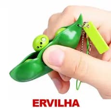 Chaveiro Anti Stress Ervilha Pop It Fidget Toy Ansiedade