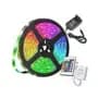 FITA DE LED COLORIDA COM 5 METROS  ( COM CONTROLE REMOTO E FONTE )