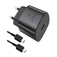 Carregador 25W / Cabo Adaptador USB Tipo C Para Tipo C De Carregamento Super Rápido USB-C Para USB-C Para S20 Ultra S20