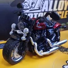 Moto Miniatura Rodas de Borracha Modelo Harley Brinquedo Infantil Colecionador Item decorativo