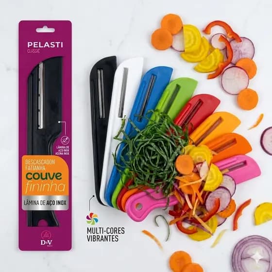 Fatiador de Legumes Pelasti Resistente pronta entrega