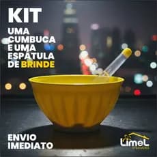 Cumbuca 500ml para sobremesa ganhe espátula para manteiga e patê pronta entrega