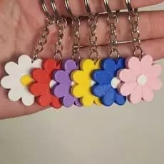 Chaveiro Margarida Cores, ótimo para Lembrancinha Primavera, verão eventos, mimos