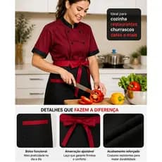 Avental De Chefe/Garçonete/Hotel/Restaurante