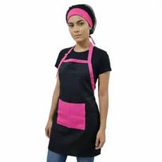KIt Avental com Touca de cozinha Profissional Direto De fabrica