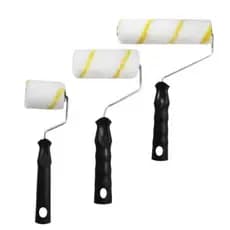 Kit 3 Rolos de Lã Antirrespingos para Pintura 5cm 9cm 15cm Rolinhos de Pintura Parede e Teto