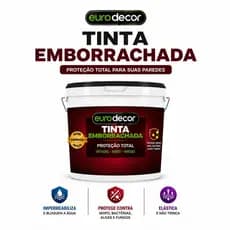 Tinta Emborrachada Borracha Líquida para Parede Proteção Impermeabilizante de Parede Hidrorrepelente