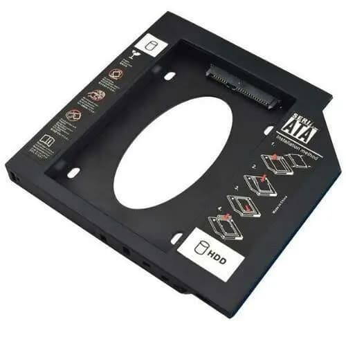 Case Para Hd/ssd Caddy Adaptador Sata 12,7 Mm Knup - Kp-hd022