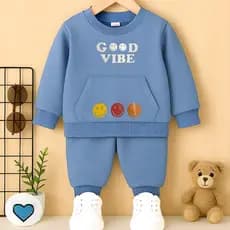 Moletom Infantil Menino e Menina 10 anos Unissex Flanelado Grosso Conjunto Inverno