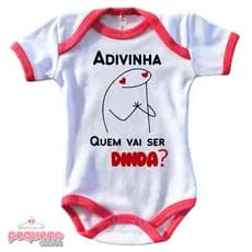 Body Bebê Personalizado Dinda