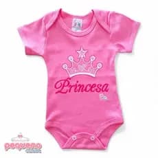 Body Princesa Bordado, Bodies de Bebês Personalizados