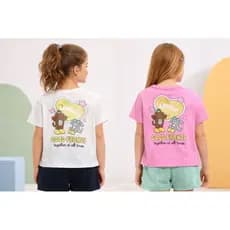 Camisa Brandili Bob Good Verão Confortável Menina Macia Desconto Leve Promoção Confortável Dia a Dia