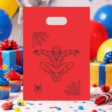 Sacolinhas Personalizadas para Festa infantil - Lembrancinha Temática 20x30 - Homem - aranha