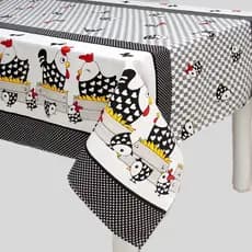 Toalha de Mesa Estampada 4 e 6 Lugares VARIAS ESTAMPAS