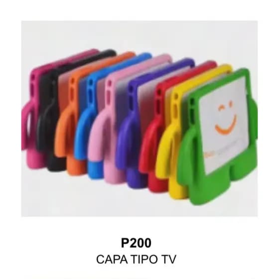 capa de tablete para samsung T515/T510/P200/P205 emborrachada