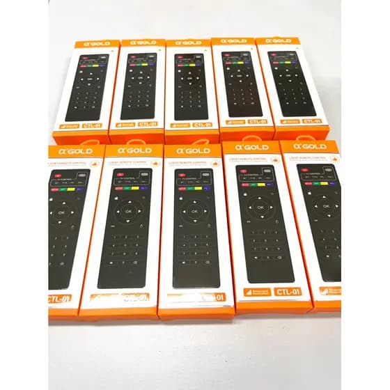 kit 10  controles para TV BOX universal