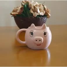Xícara porquinho peppa pig 100ml de porcelana
