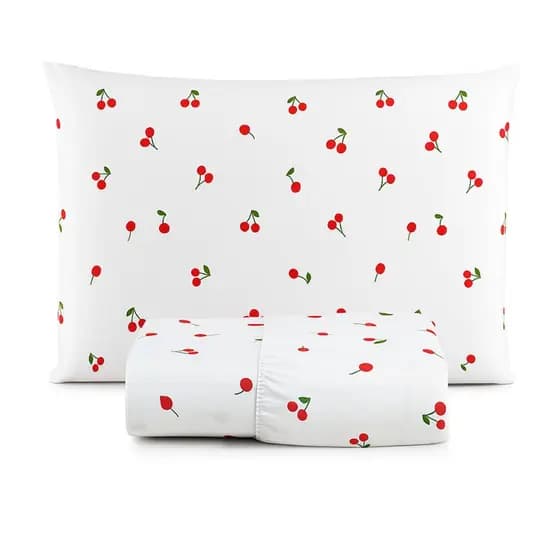 Jogo De Cama Queen 3 Peças Algodão Percal Estampado 180 Fios