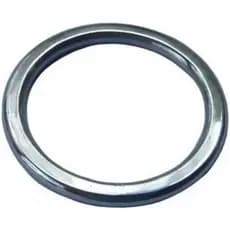 Argola chata em inox vários tamanho 14, 15, 16, 17, 18, 19, 20, 21, 22, 23, 24, 25, 26, 27, 28 Direto da Fábrica