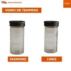 Pote de Vidro Porta Temperos Reposição com Tampa Dosadora Universal