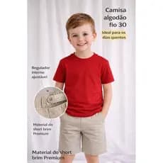 Conjunto infantil de menino Elegante Evento Social