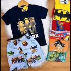 conjunto infantil de menino do Roblox